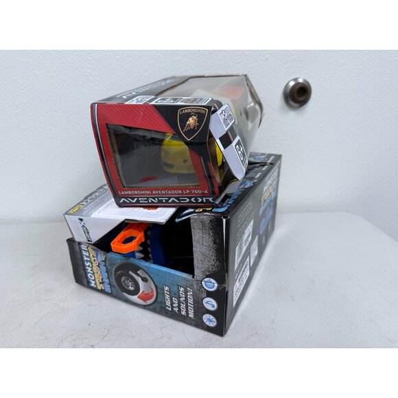 World Tech Toys Lamborghini Aventador And Monster Machines Shark Chomped - Picture 7 of 9